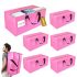 Cleangor 4pcs Scrub Sponges, Dual-Sided Temperature-Controlled Dish Sponges