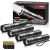 RECHOO 4Pack LED Flashlight, Bright Small Flashlights High Lumens with 3 Modes