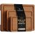 3 Packs Bamboo Cutting Board Set with Non Slip Feet and Over Sink Nice Solid Thi