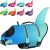 Doglay Dog Life Vest, Ripstop Cute Shark Dog Life Jacket with Superior Buoyancy