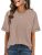 ANRABESS Women Oversized T Shirts Short Sleeve Summer Casual Loose Top Basic Tee