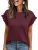 AUTOMET Womens Summer Trendy Tops Business Casual Short Sleeve Tshirts 2026 Cute