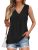 GKBK Womens Dressy Business Tank Tops V Neck Casual Cami Sleeveless Camisole Blo