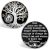 10 Year Sobriety Chips, Butterfly Tree of Life AA Coins Serenity Prayer Sobriety