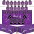 Graduation Decorations 2026 – Purple Congrats Grad Banner Backdrop Tablecloth Se