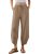 Jiflora Barrel Pants Women Harem Cotton Linen Pants Wide Leg Drawstring Elastic