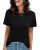 GAYHAY Black T Shirts for Women