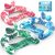 KEUCL Pool Floats, 3 Pack Inflatable Pool Float Chairs with Cupholders & Handles