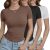 GAYHAY 3 Pack Basic Tees for Women