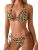 TASHEHE Women’s Triangle String Bikini Set Sexy Tie Side Two Piece Swimsuit Cute