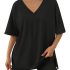Ekouaer Womens Pajama Sets Summer Loungewear Scoopneck Night Shirts with Long Pa