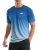 Men’s UPF 50+ Sun Protection Dry Fit Workout T-Shirts Rash Guard Swim Shirts Moi