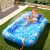 Inflatable Tanning Pool Lounger Float with Sprinkler