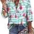 MaQiYa Womens Cute Make A Wish Dandelion Printed Tee Shirts Summer Cotton Vintag