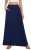 Leafsay Womens Maxi A-line Long Summer Skirt Elastic High Waist Flowy Skirt with