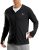 Mens UPF50+ Sun Hoodie Jacket Zip Up Hooded Hiking Fishing Shirts(Black,S)
