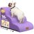 Zerbuger Dog Ramp and Stair for Bed 16″ H-20 H