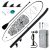 FEATH-R-LITE Inflatable Stand Up Paddle Board 10’x30”x6” Ultra-Light (16.7lbs)