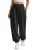 ATHMILE Sweatpants Women Wide Leg Baggy Lounge Sweat Pants A-Black