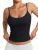 Trendy Queen Double Lined Adjustable Spaghetti Strap Tank Top for Women Cute Sum