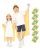 Rain Ponchos Family Pack – Disposable Poncho for Kids with Drawstring Hood