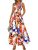 PRETTYGARDEN Womens Summer Dresses Floral Sleeveless Smocked Maxi Dress Boho Spa