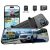 AZDOME 4K+2.5K Mirror Dash Cam with AR effects