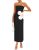 ZESICA Womens Summer Cocktail Strapless Maxi Dress 2026 Formal Bodycon Backless