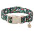 DOGWONG Flower Dog Collar-Daisy Flower Print Girl Dog Collar for Large Cute Dog