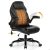 Office Desk Chair, Ergonomic Computer Chair with Padded Flip-Up Arms and Adjusta