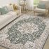 HEBE Boho Kitchen Rugs Sets of 3 Non Slip Washable Farmhouse Kitchen Rugs and Ma