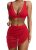 SUUKSESS Womens Swim Skirt High Waisted Bikini Sets Modest Mesh Curvy wimsuits S