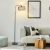 YJSQOEOE Rattan Floor Lamp for Living Room