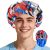 Years calm Shower Cap for Men Waterproof Reusable – Fashion Dual-Layer Design