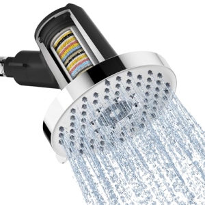 SR SUN RISE Filtered Shower Head with Filters- High Pressure Rain Shower Head