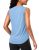 G Gradual Women’s Sleeveless Workout Tops Lightweight High Neck Tennis Yoga Shir