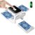 XISZMOG Rechargeable Automatic Card Shuffler for 1-2 Decks