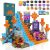 LionFuny150PCS Magnetic Blocks, Magnetic Building Blocks, Magnet Blocks for Kids