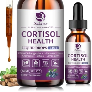 Cortisol Supplements for Women, Cortisol Reducer Manager Detox with KSM-66® Ashw