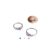 BodyBonita Opal Nose Rings Hoops