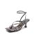 DREAM PAIRS Women’s kitten Low Strappy Lace Up Heels Open Square Toe Thong Ankle