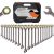 SUZUME 22-Piece Ratchet Wrenches Set Metric (6-18mm) SAE (1/4”-3/4”) Cr-V Steel