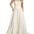 David’s Bridal Strapless Beaded Lace Mermaid Wedding Dress