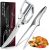 HUUSK Kitchen Scissors and Cooking Tong Set