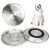 Petdream 4 Pcs Cat Bowl Stainless Steel Dish