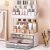 caktraie Bathroom Organizers and Storage – 3 Drawers 2 Tier Makeup Organizer