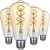 Jacqueny ST64 Vintage Edison Filament Led Bulb Amber