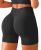 BRXL Workout Gym Shorts for Women Scrunch Butt Lifting V Back Seamless High Wais