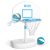 IGL Poolside Basketball Hoop, Swimming Pool Basketball Hoop with 28 Inch Backboa