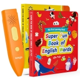 KOKODI Talking Pen Books Sets, Interactive Audio Sound Books Kids Learning Elect